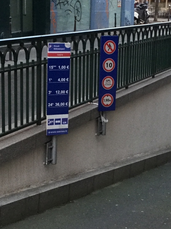 Street view of Rivoli Sébastopol