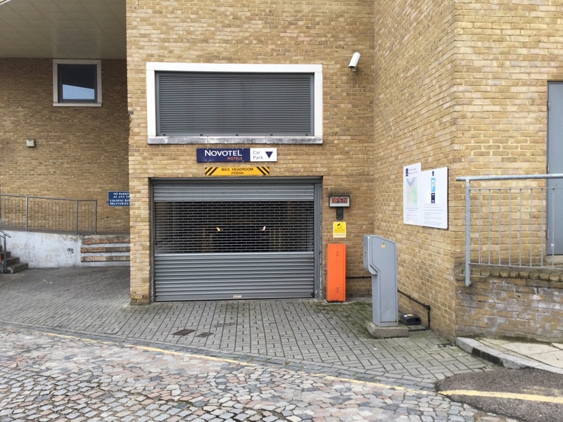 Street view of Novotel Car Park