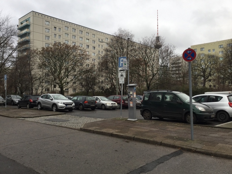 Street view of Berolinastraße Lot