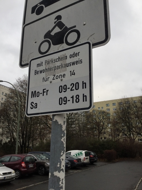 Street view of Berolinastraße Lot