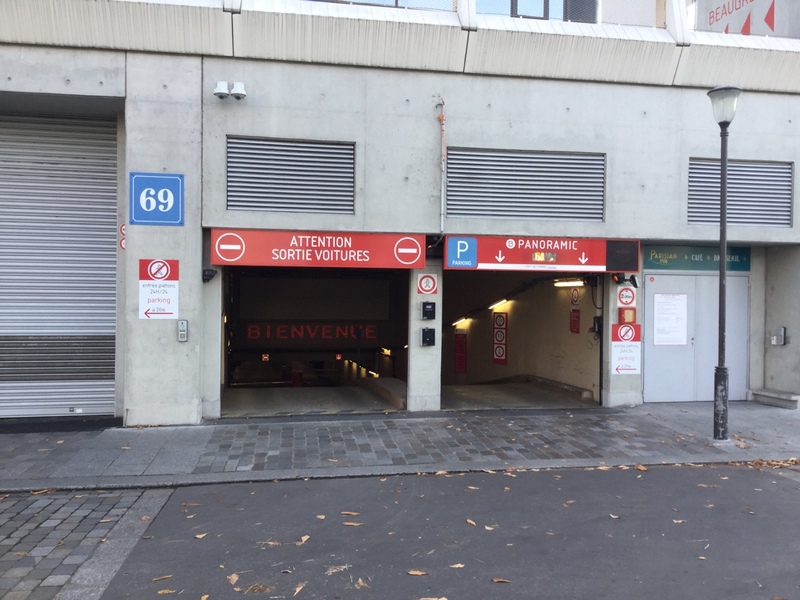 Street view of Parking Panoramic