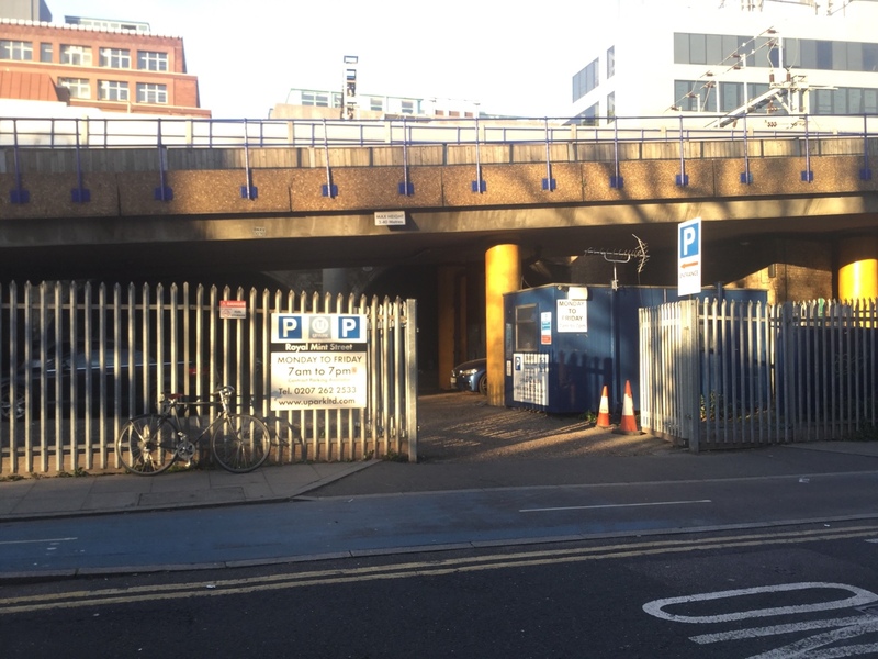 Street view of Royal Mint Street