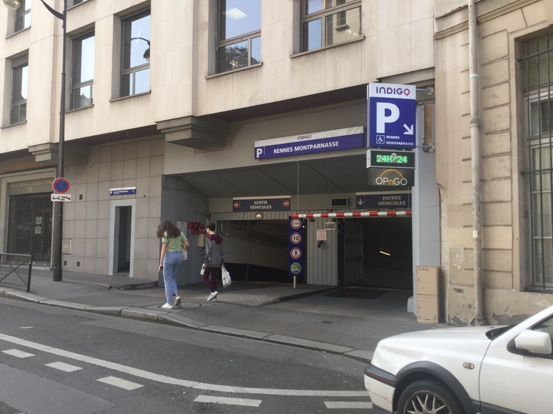 Street view of Rennes Montparnasse