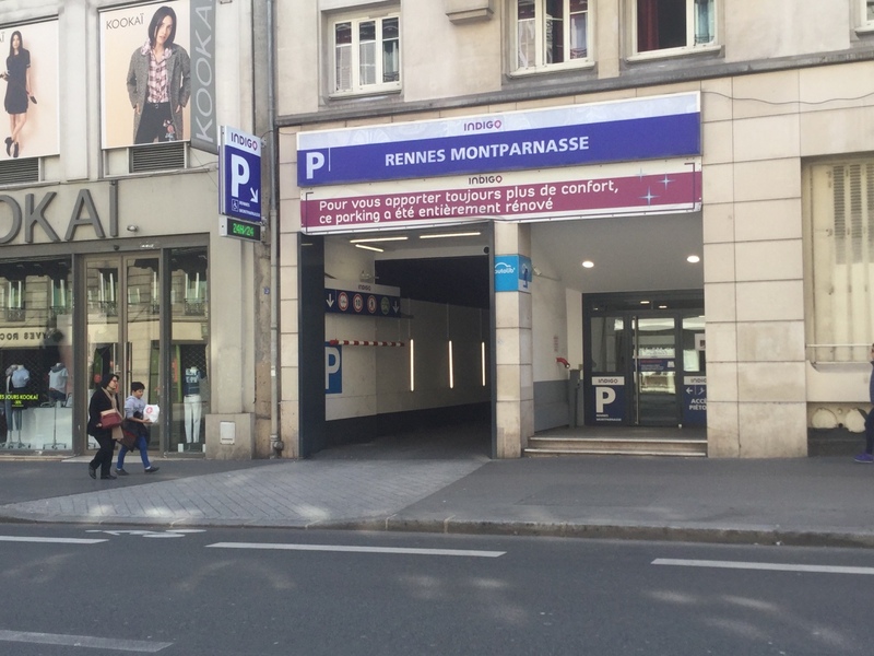 Street view of Rennes Montparnasse