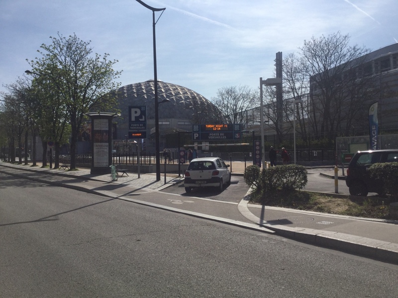 Street view of Porte de Versailles