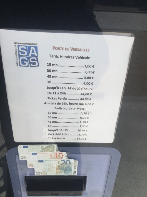 Street view of Porte de Versailles