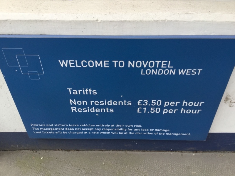 Street view of Novotel London West