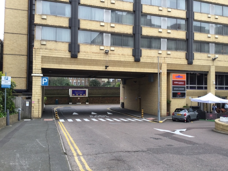 Street view of Copthorne Tara Hotel
