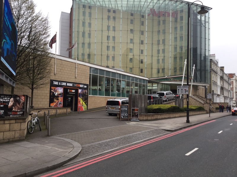 Street view of Marriott Hotel Car Park