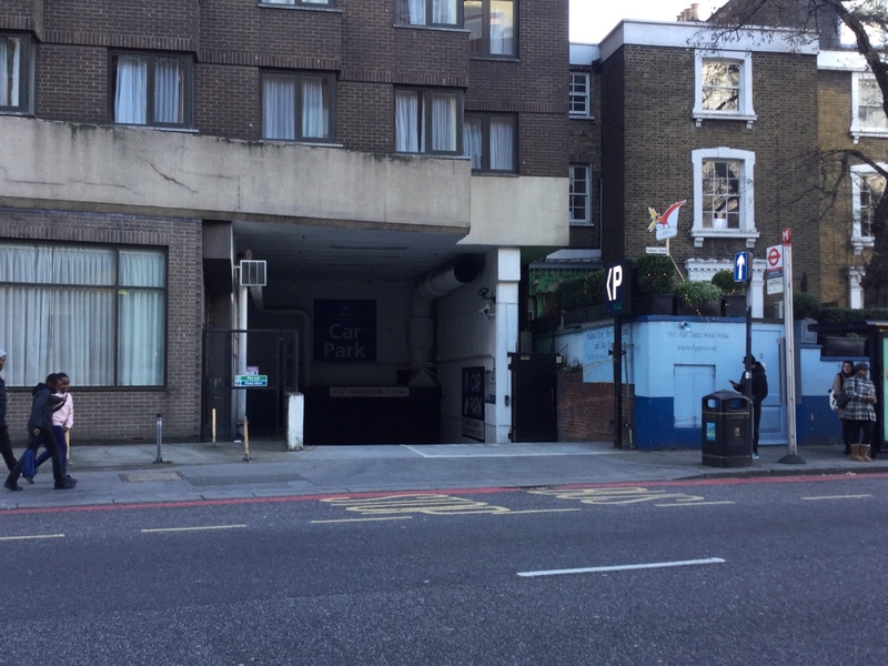 Street view of Hilton London Olympia Hotel