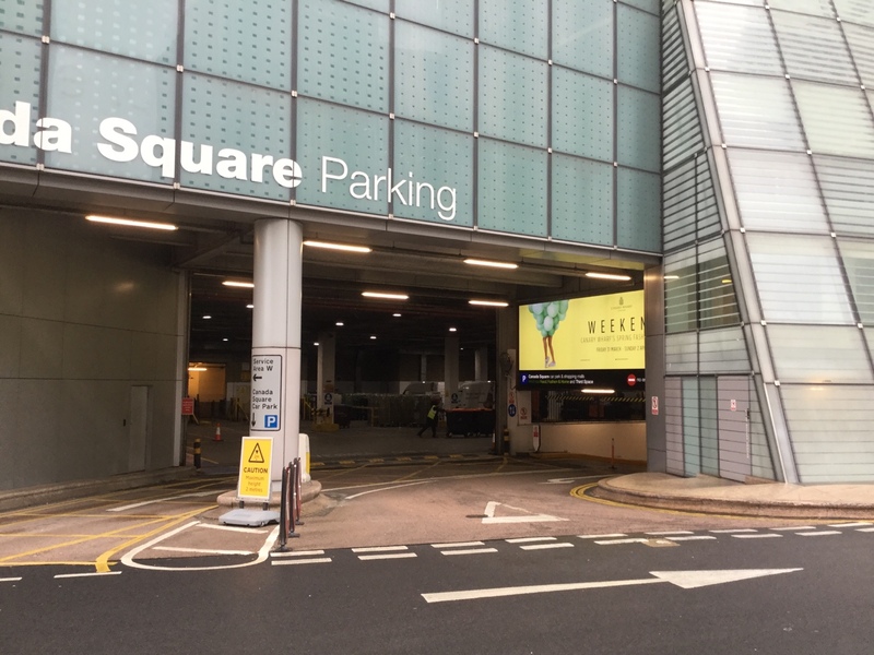 Street view of Canada Square Car Park