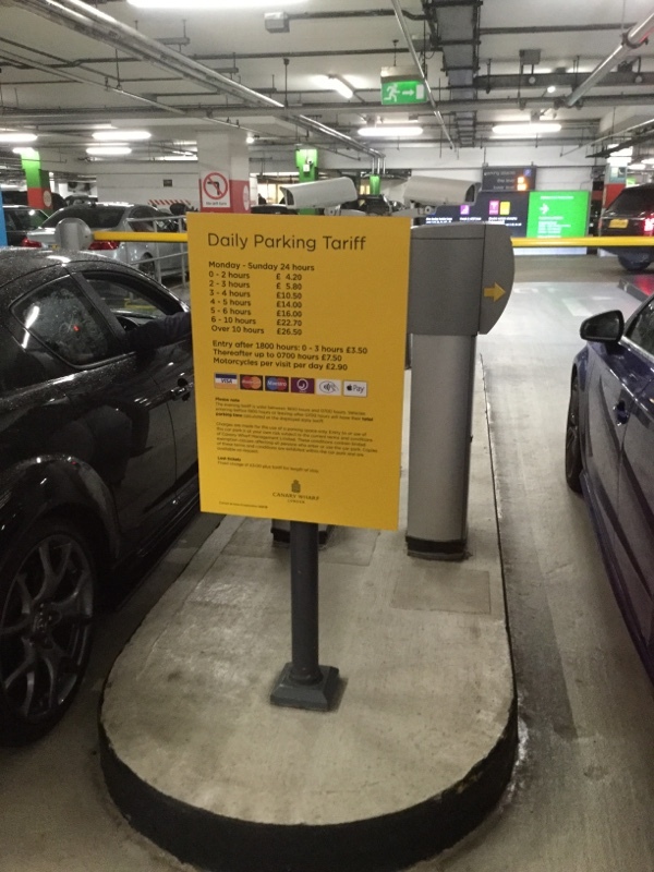 Street view of Canada Square Car Park