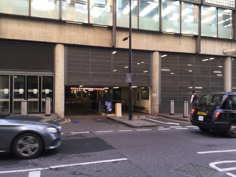 Street view of St Pancras International Car Park