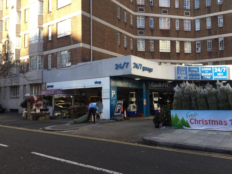 Street view of Chelsea Cloisters Car Park