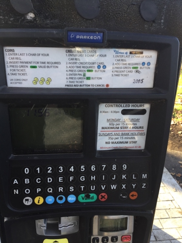 Street view of Triangle Car Park