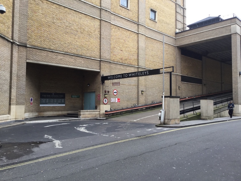 Street view of Whiteleys Car Park