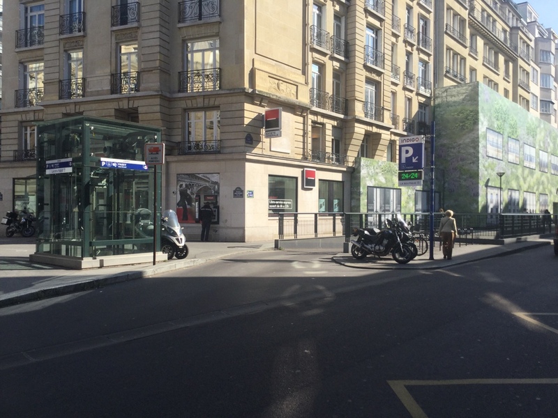 Street view of Passy Car Park