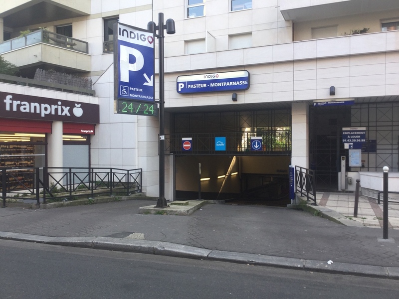 Street view of Pasteur-Montparnasse