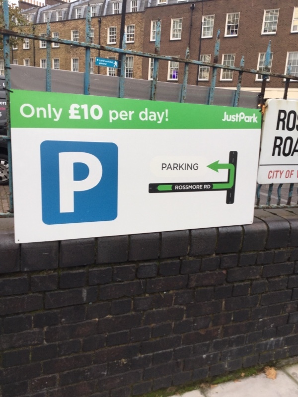 Street view of Just Park