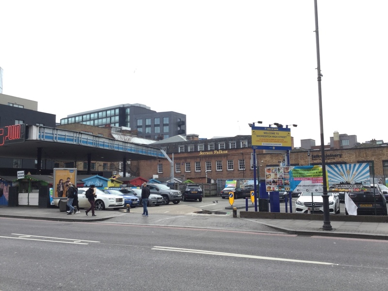 Street view of Shoreditch High Street Car Park