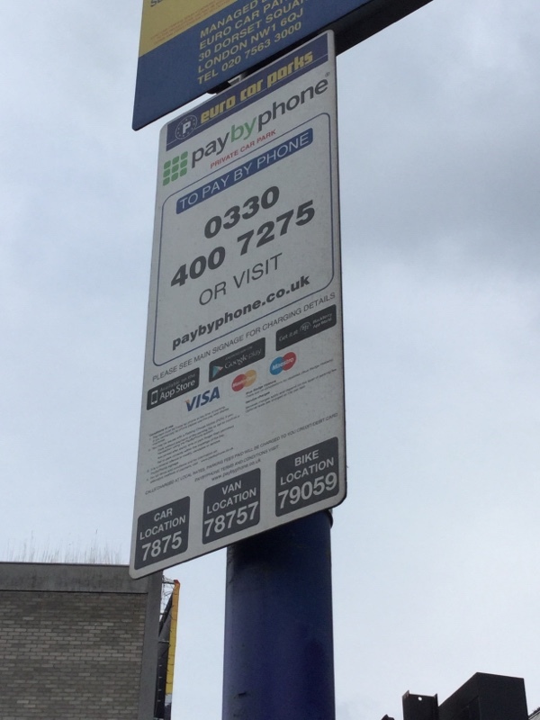 Street view of Shoreditch High Street Car Park