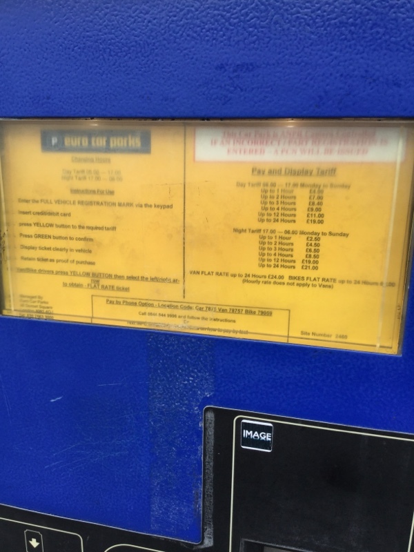 Street view of Shoreditch High Street Car Park