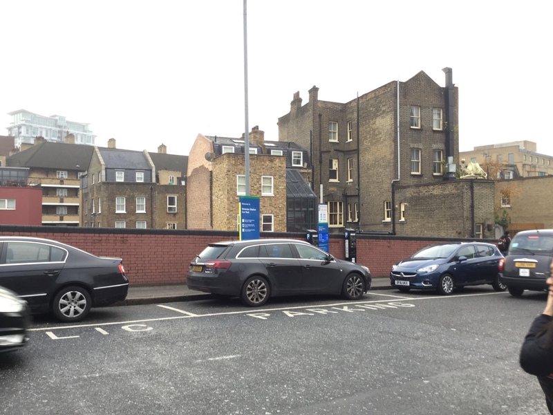 Street view of Waterloo Station Car Park