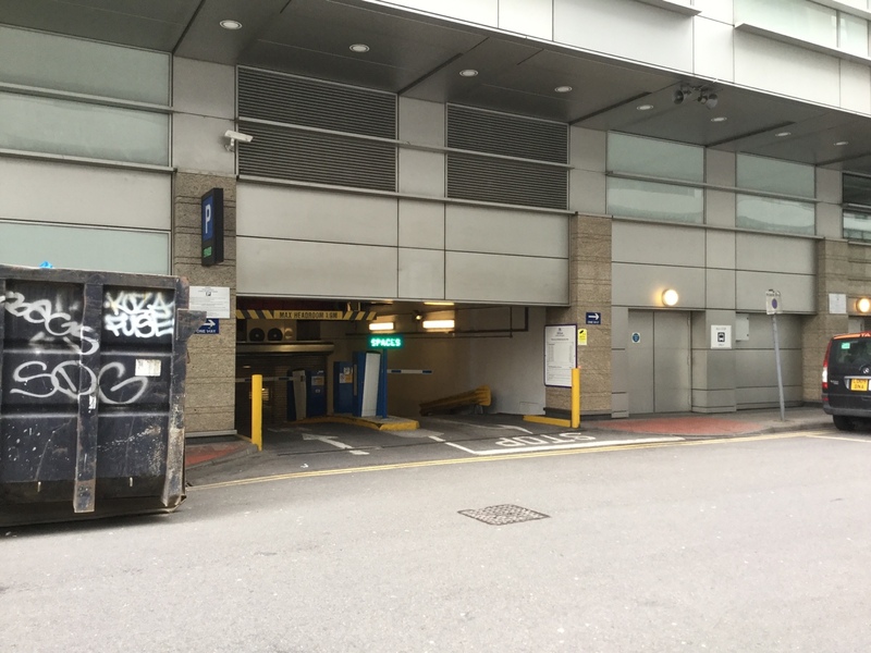 Street view of Harbet Road Car Park