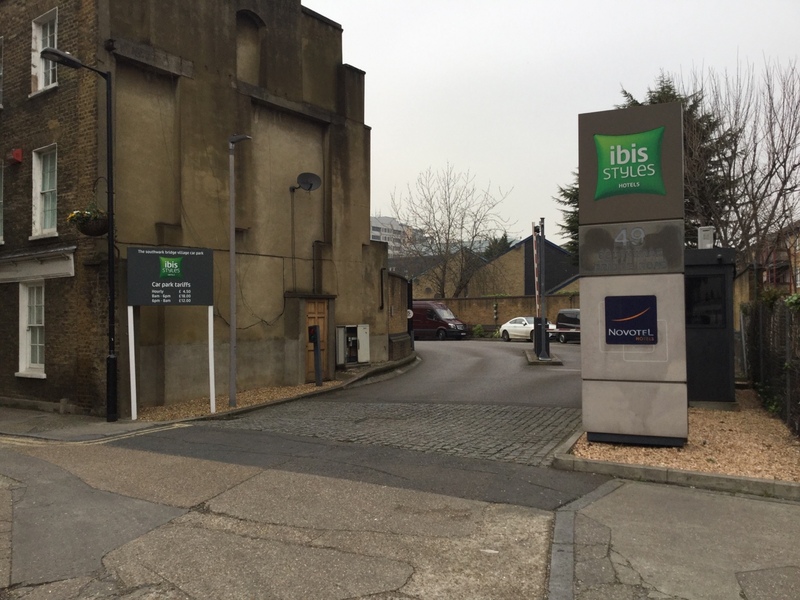 Street view of Ibis Styles Hotels