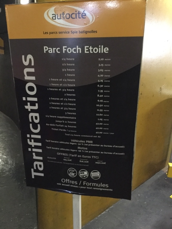 Street view of Parc Étoile- Foch