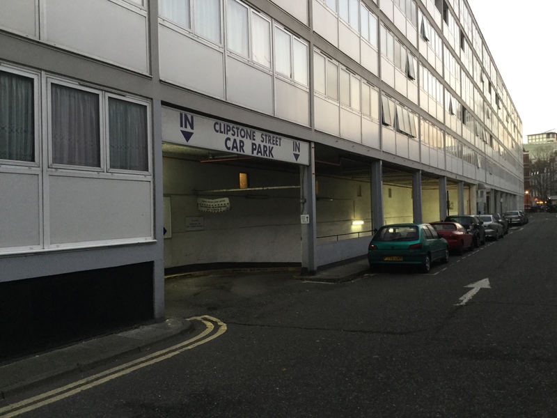 Street view of Clipstone Mews