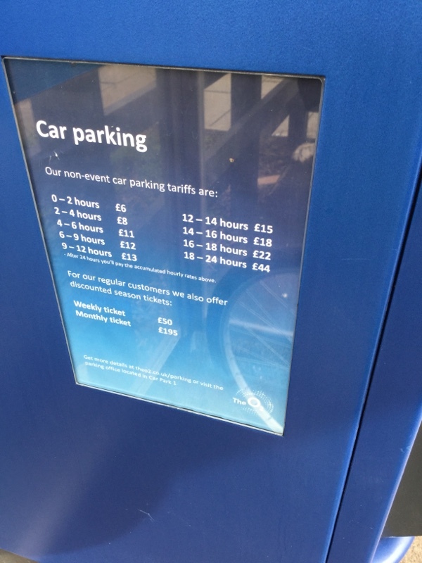 Street view of The O2 - Car Park Four