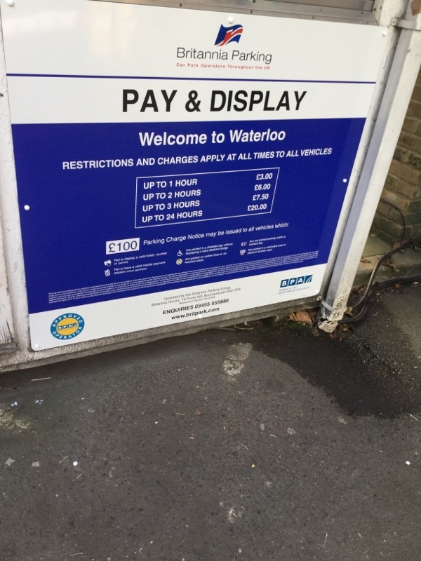 Street view of Upper Marsh Parking