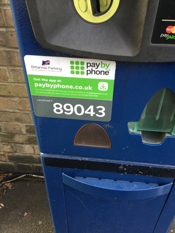 Street view of Upper Marsh Parking