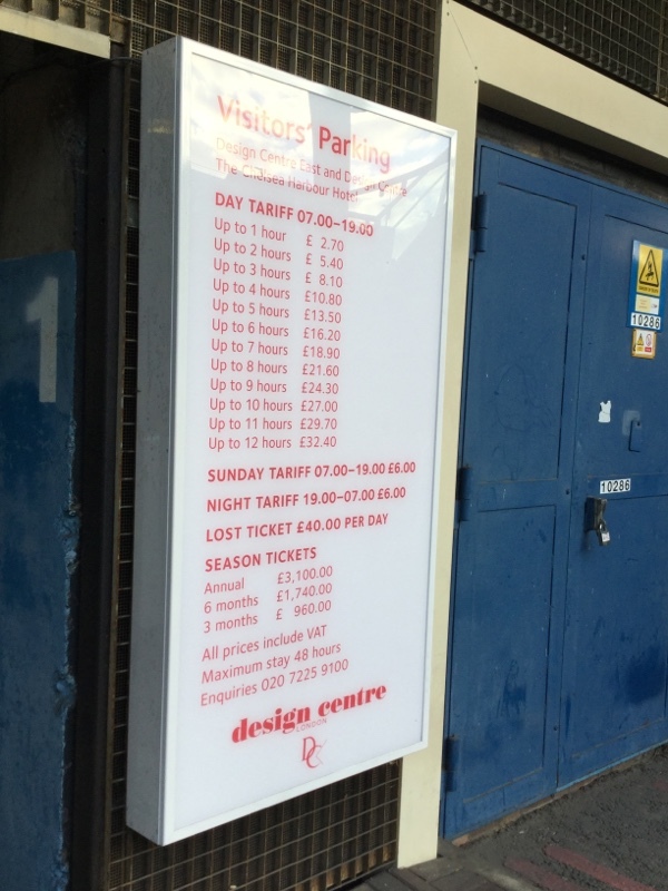 Street view of Chelsea Harbour