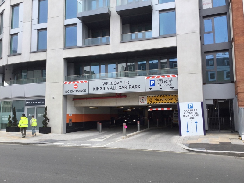 Street view of Kings Mall Car Park