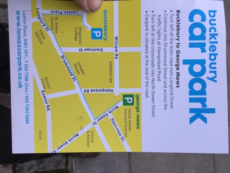 Street view of Bucklebury Car Park