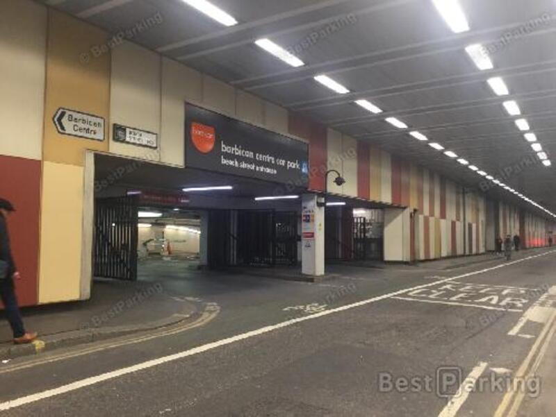 Street view of Barbican Centre Garage