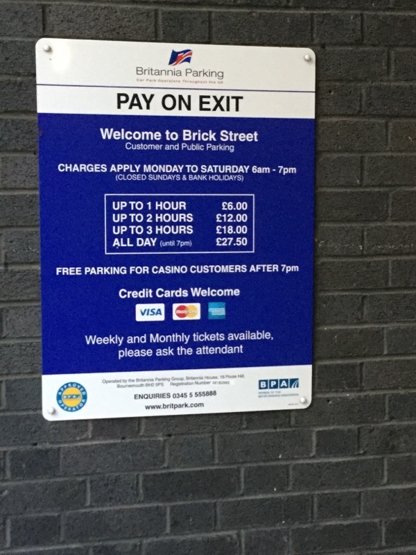 Street view of Parking - Brick Street