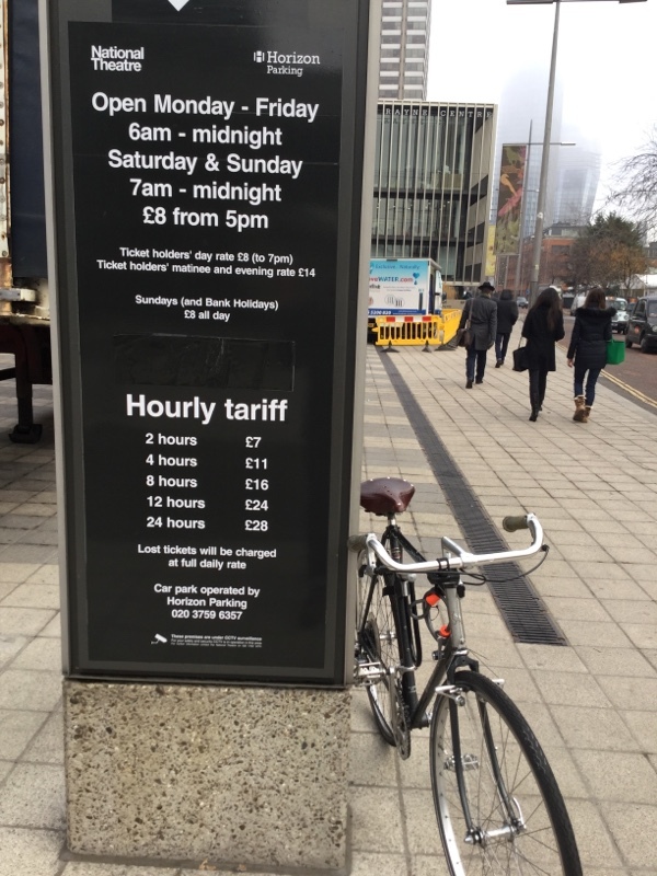 Street view of National Theatre Car Park