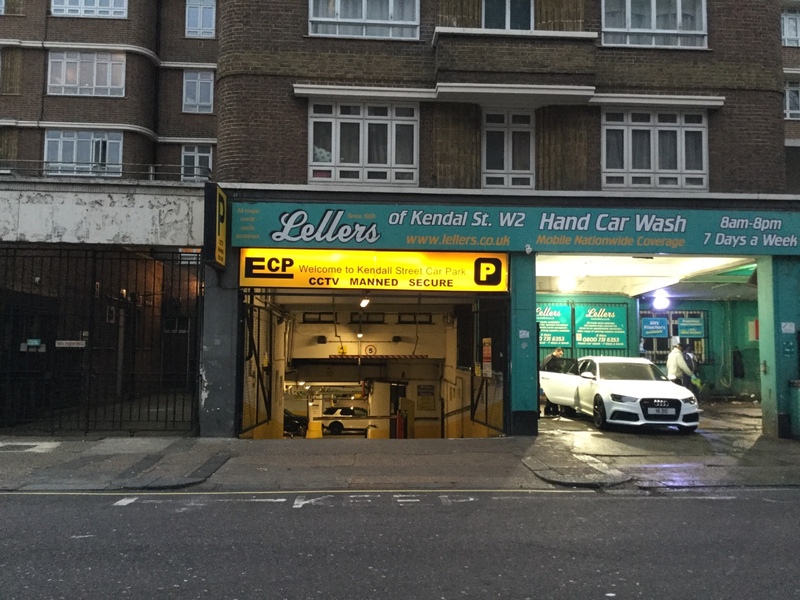 Street view of Kendal Street Car Park