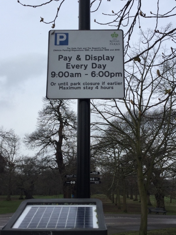 Street view of Greenwich Park Lot