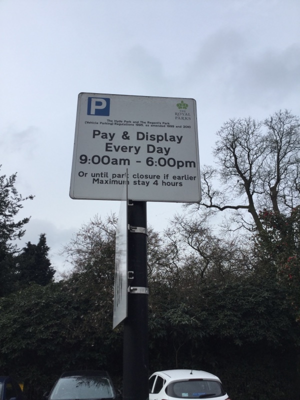 Street view of Greenwich Park Lot