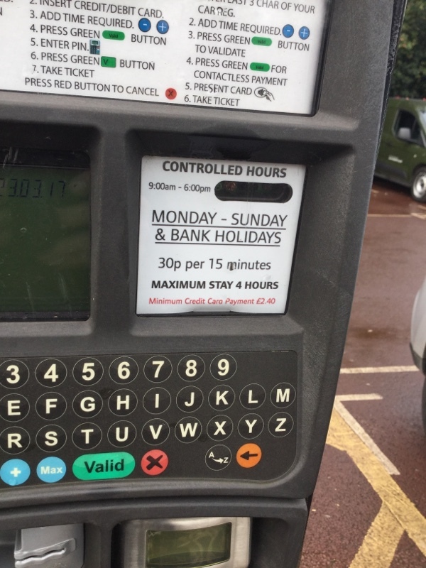 Street view of Greenwich Park Lot