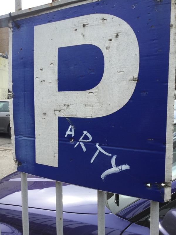 Street view of Public Parking Lot