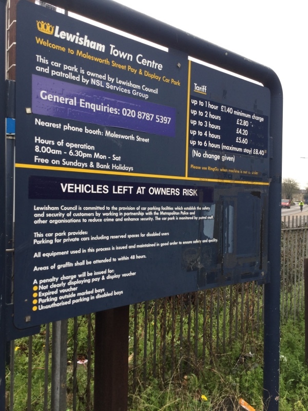 Street view of Molesworth Street Car Park Lot