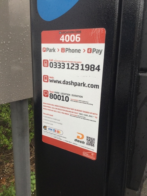 Street view of Park Row Car Park Lot