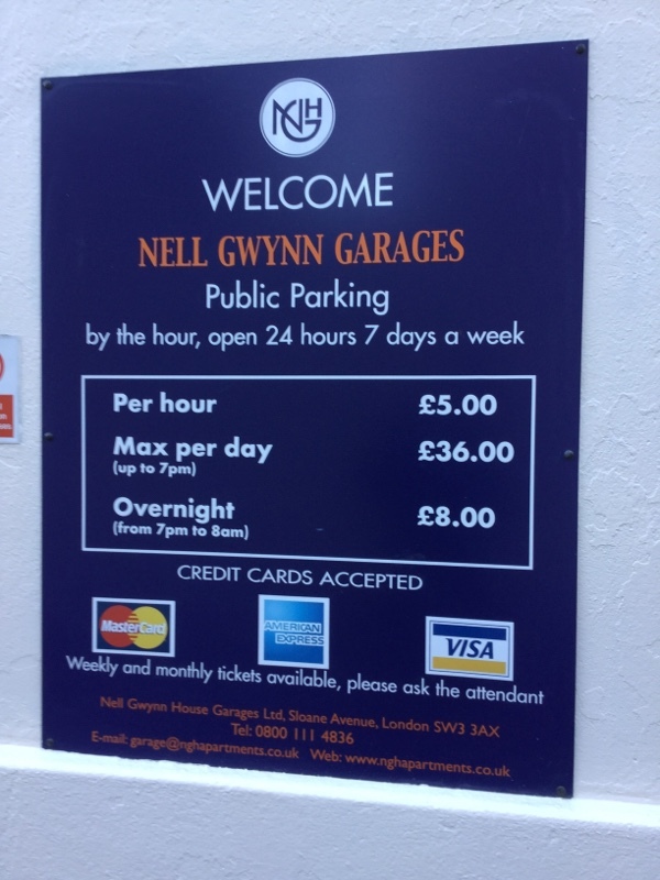 Street view of Nell Gwynn Garages