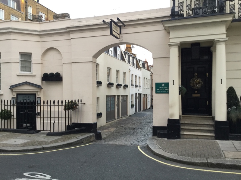 Street view of Eaton Mews W Garage
