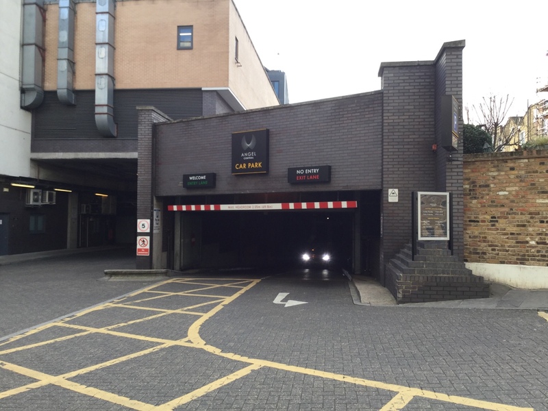 Street view of Angel Central Car Park Garage
